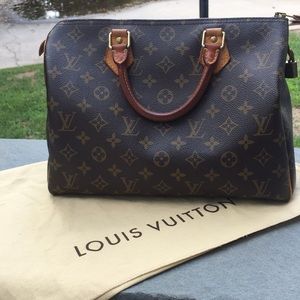 Louis Vuitton speedy satchel